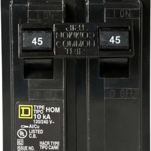 Square D by Schneider Electric HOM245CP Homeline 45-Amp Two-Pole Circuit Breaker by Square D by Schneider Electric